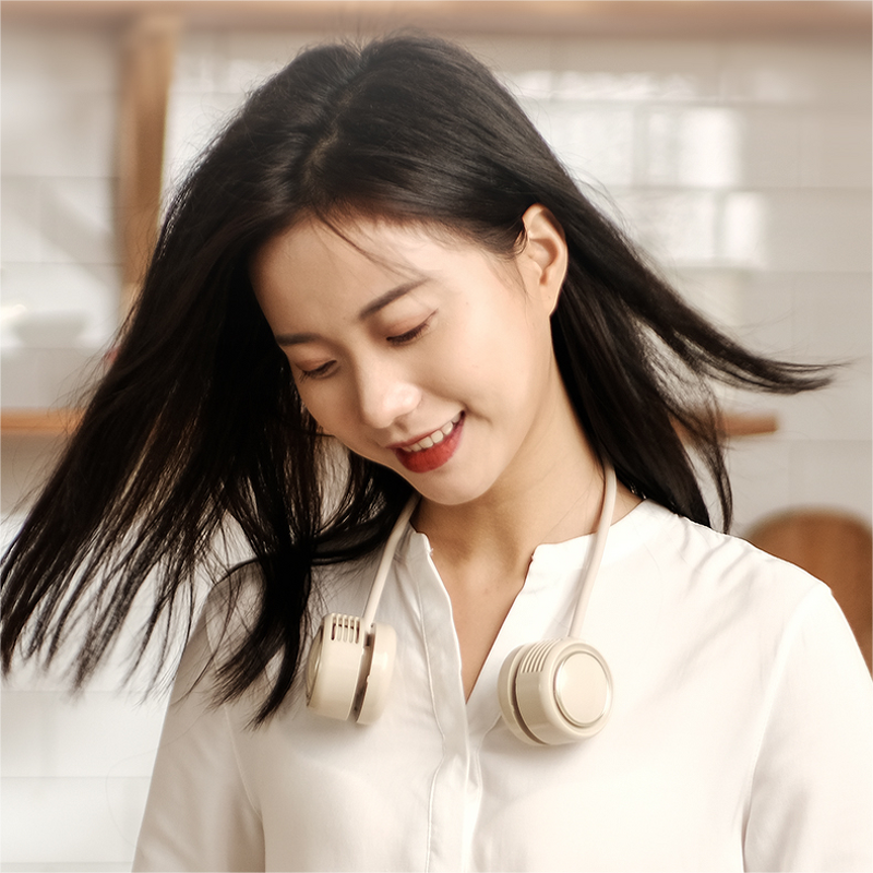 Foldable Neck Fan Manufacturer - New Model Hanging Outdoor Rechargeable