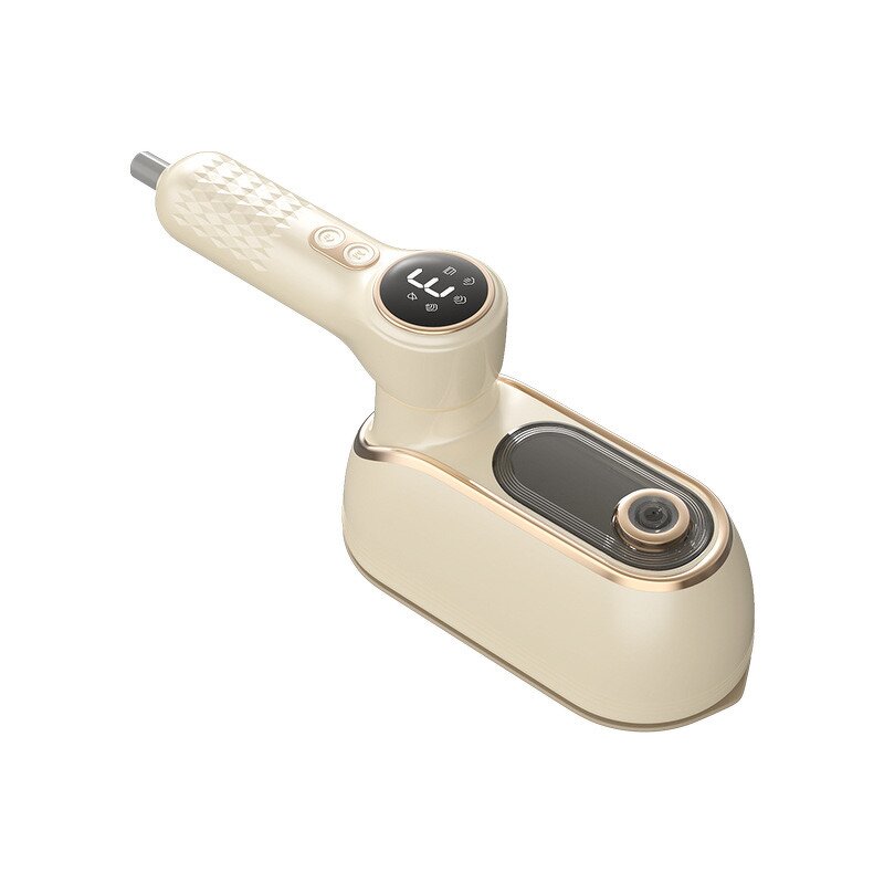 Handheld Garment Steamer Factory - Wet Dry Electric Steam Iron Titanium Base