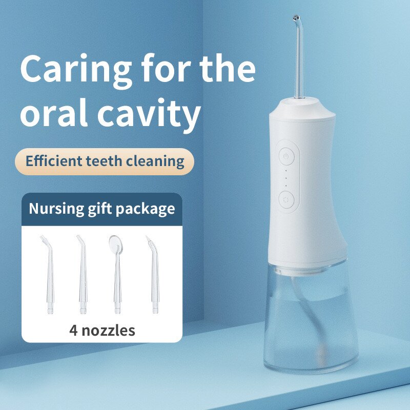 Water Dental Flosser Manufacturer - USB Charged 300ML 3 Modes Cordless