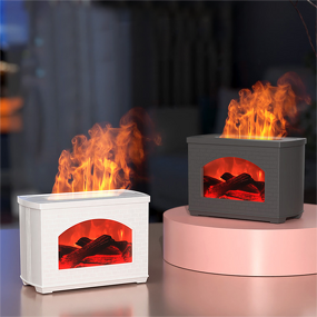 Fireplace Flame Diffuser Factory - Simulation Electric with Negative Ion Humidifier