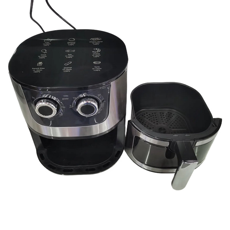 Digital Air Fryer Manufacturer - 7L Plastic Non-Stick Overheat Protection
