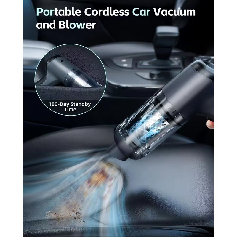 Cordless Vacuum Cleaner Supplier - Wholesale 2-in-1 Blow & Suck Handheld Mini
