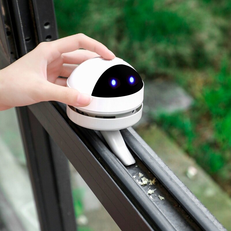 Mini Vacuum Cleaner Supplier - Rechargeable Desk Table Dust Sweeper Keyboard