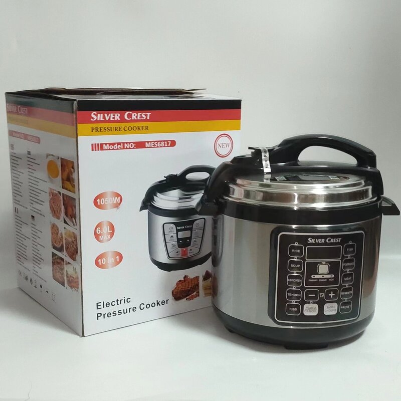 Pressure Cooker Manufacturer - 6L Electric Multipurpose Stainless Steel Digital