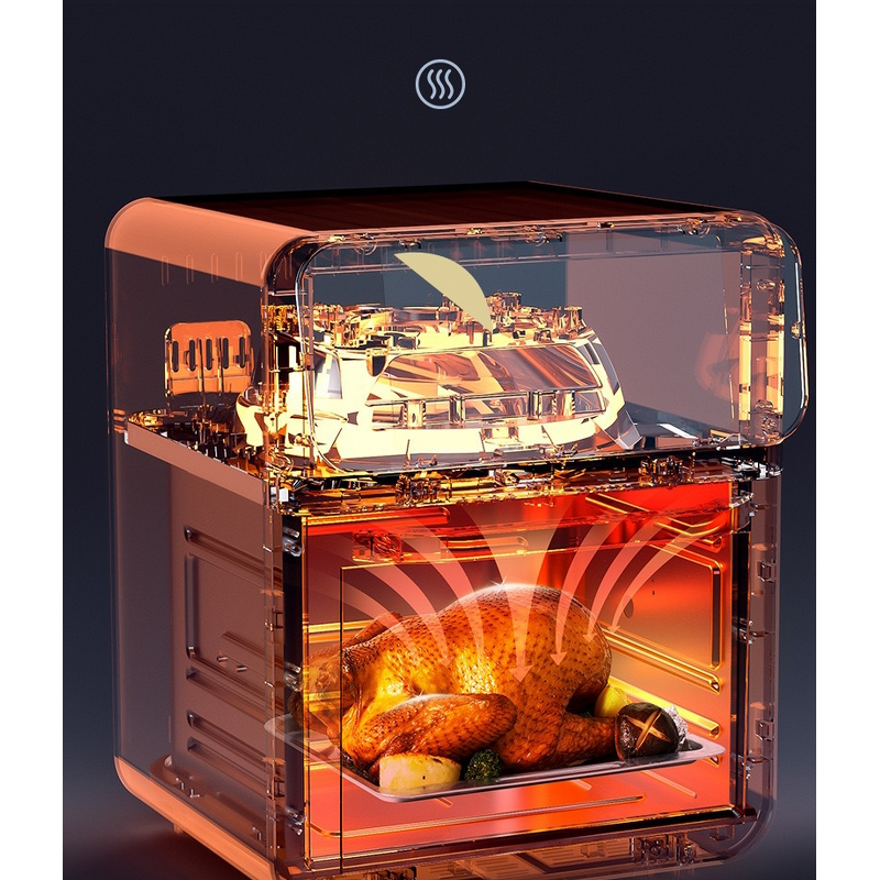 Large Air Fryer Supplier - 10L Fully Automatic Oil-Free Low-Fat Household