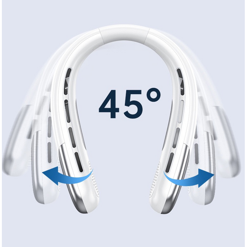 Neck Fan Supplier - Wearable Leafless 2000mAh Rechargeable USB