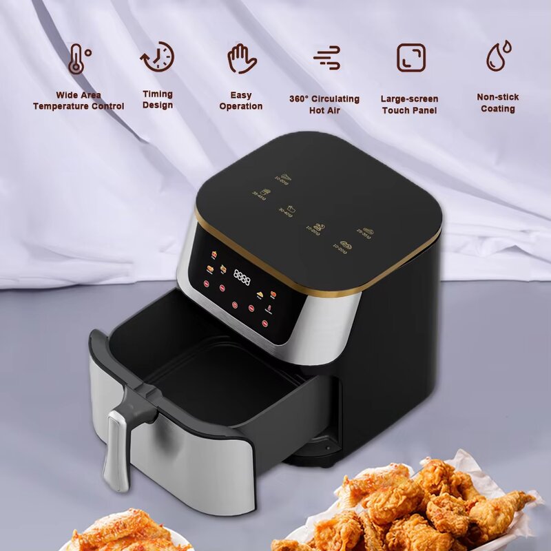 Large Capacity Air Fryer Manufacturer - 10L Plastic Modern Smart Electric Oven