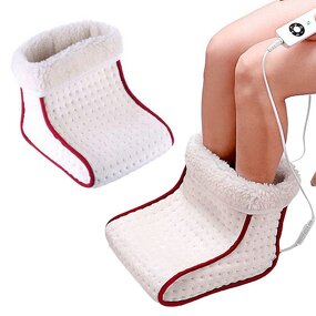 Electric Foot Warmer Factory - Heated 5 Modes Washable Massager Cushion