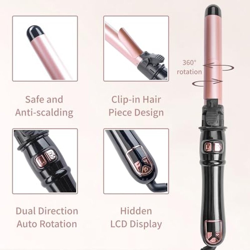 Hair Curler Manufacturer - Professional Automatic Ceramic Curling Wand 28MM