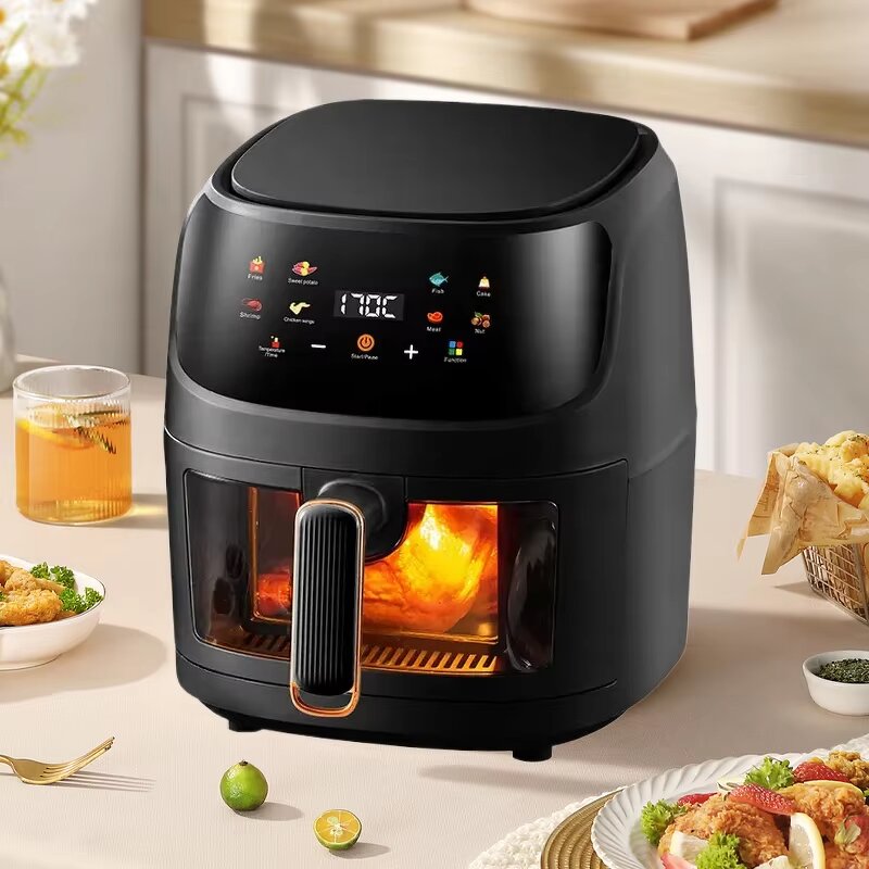 Smart Air Fryer Manufacturer - 8L Digital Electric Deep Fryer Oven