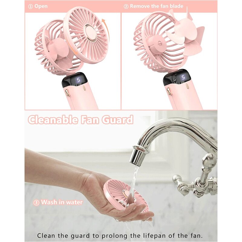 Pocket Fan Supplier - Portable USB Rechargeable Small Professional Production