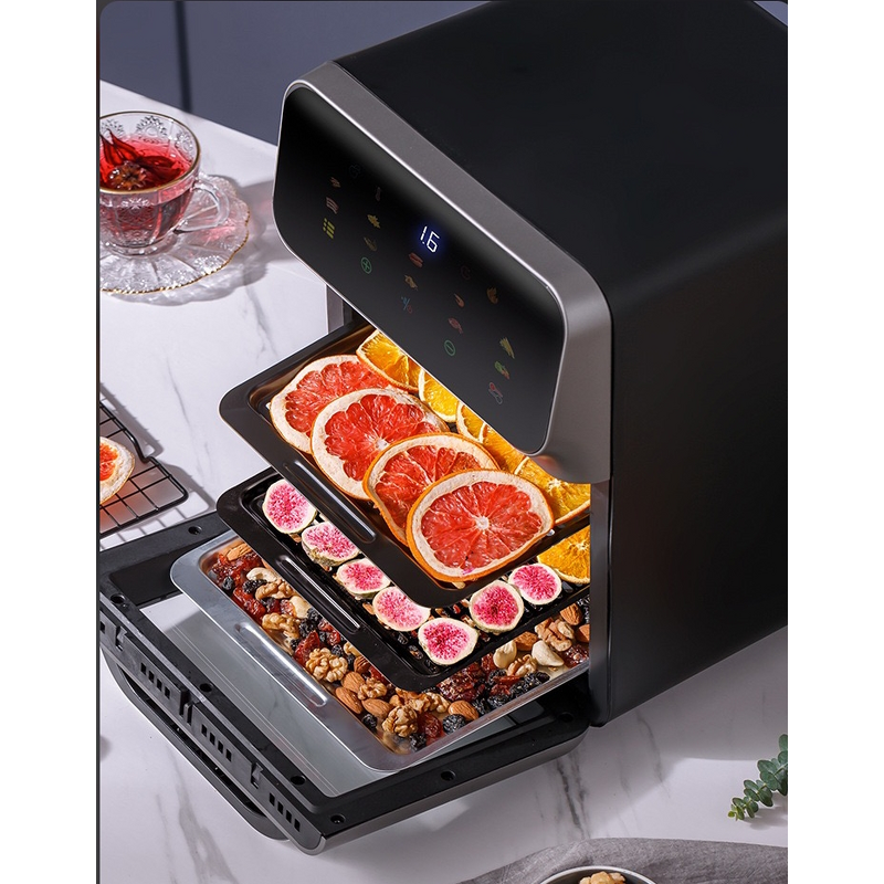 Large Air Fryer Supplier - 10L Fully Automatic Oil-Free Low-Fat Household