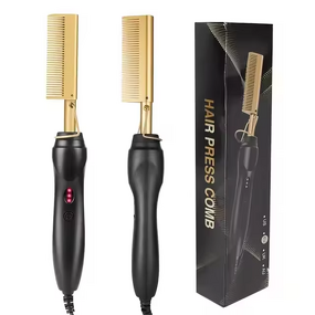 Hair Straightener Factory - 210 Degrees Flat Iron Heated Hotcomb Fast