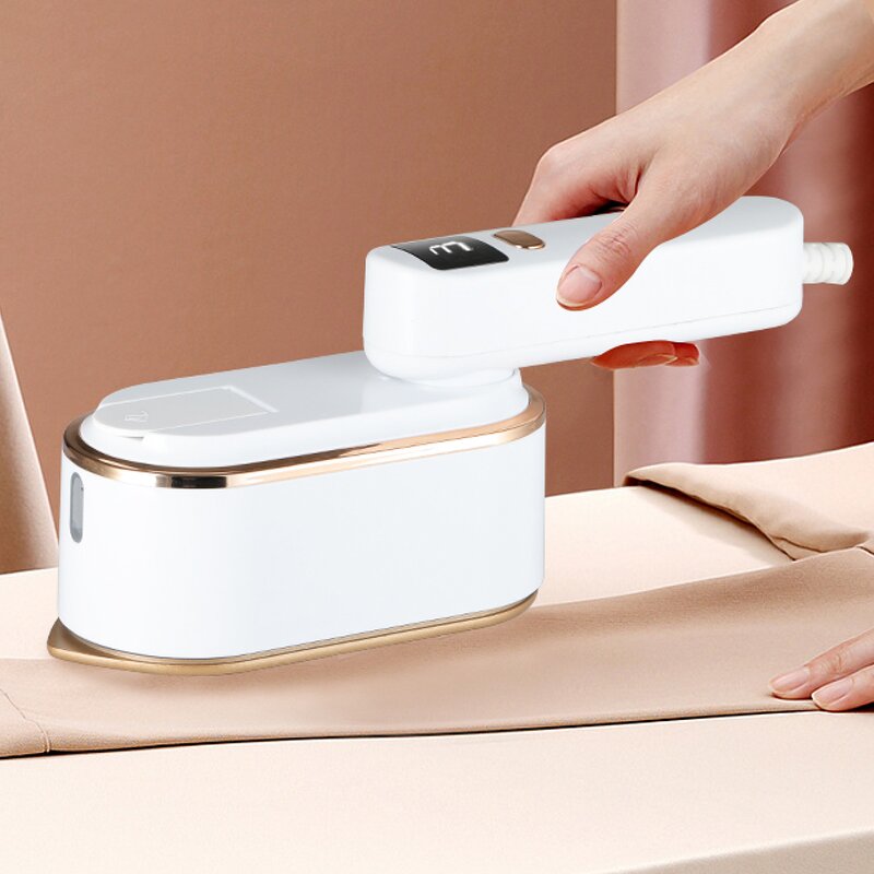 Handheld Garment Steamer Supplier - Electric with Detachable Water Tank Wrinkle Removal