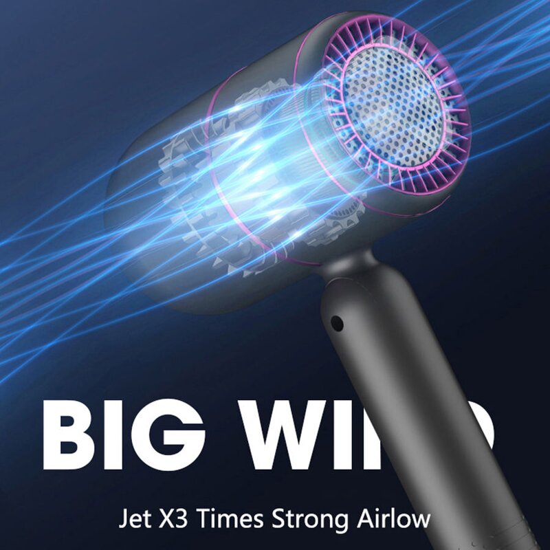 Hair Blow Dryer Manufacturer - 2000W High Speed Portable Foldable Ionic Kit