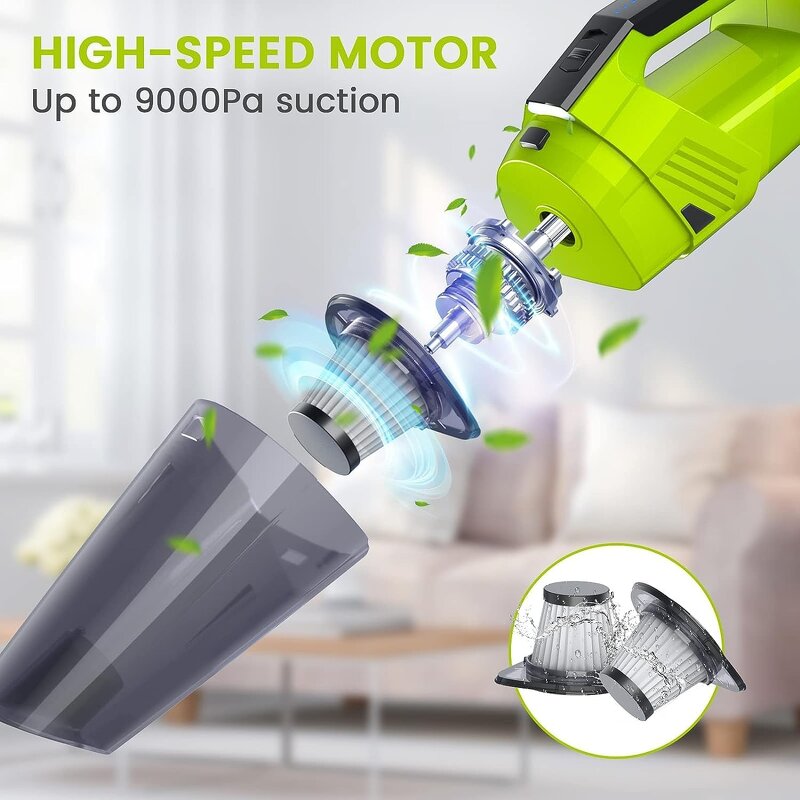 Handheld Vacuum Cleaner Supplier - 120W Mini Portable Desktop Table Cleaner