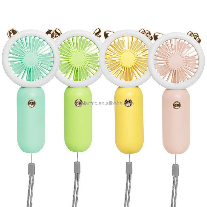 Portable Fan Manufacturer - USB Rechargeable Handheld Mini Foldable LED