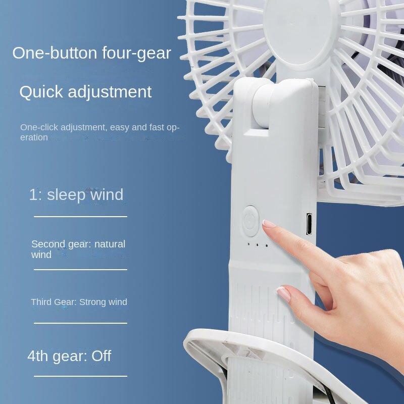 Neck Air Cooler Supplier - Handheld Rechargeable USB Foldable Wearable
