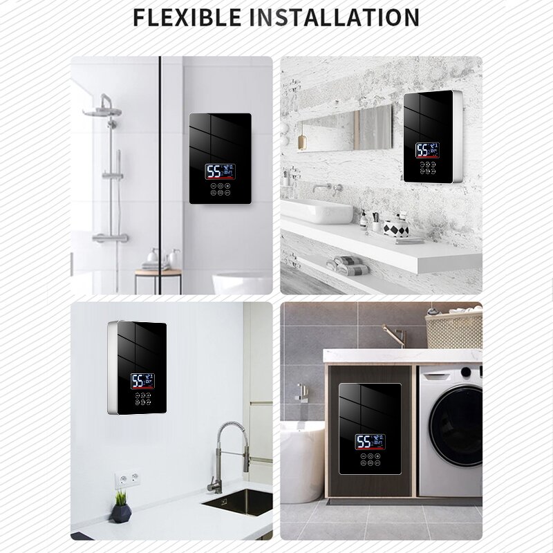 Water Heater Manufacturer - Electric Instant Tankless Geyser for Shower