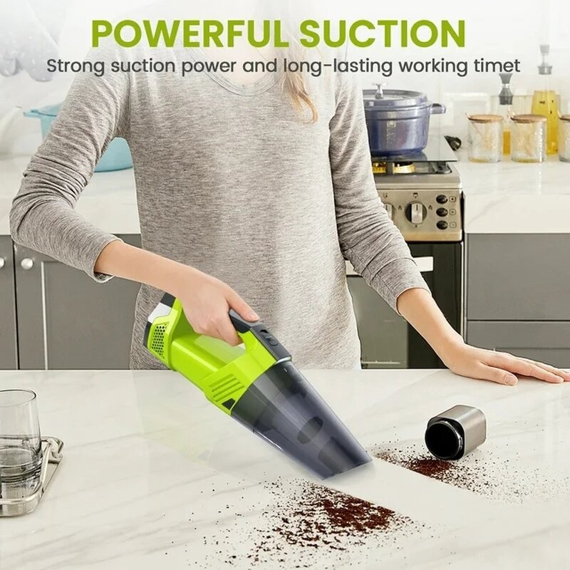 Handheld Vacuum Cleaner Supplier - 120W Mini Portable Desktop Table Cleaner