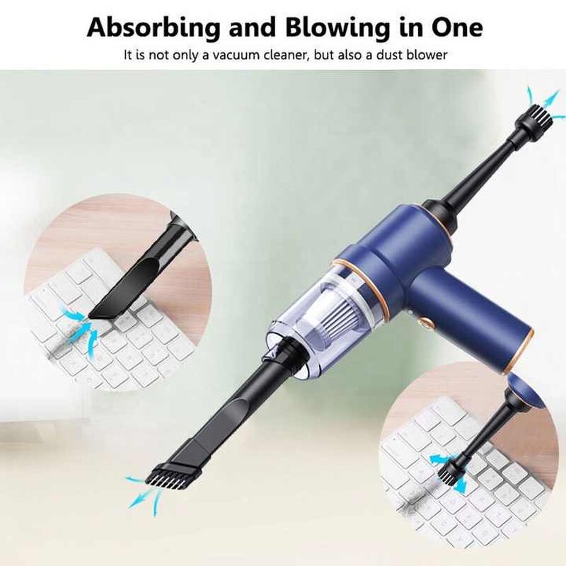 German Car Vacuum Cleaner Manufacturer - 2024 New Portable Handheld Blowing Suction