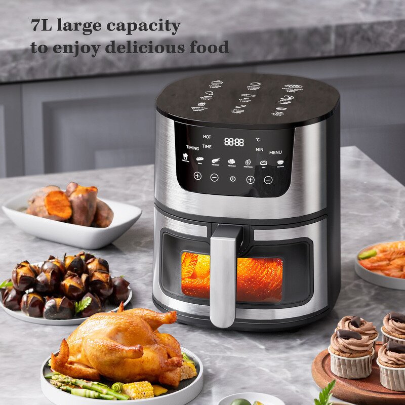 Smart Air Fryer Supplier - 7L Electric Digital Non-Stick Oil-Free