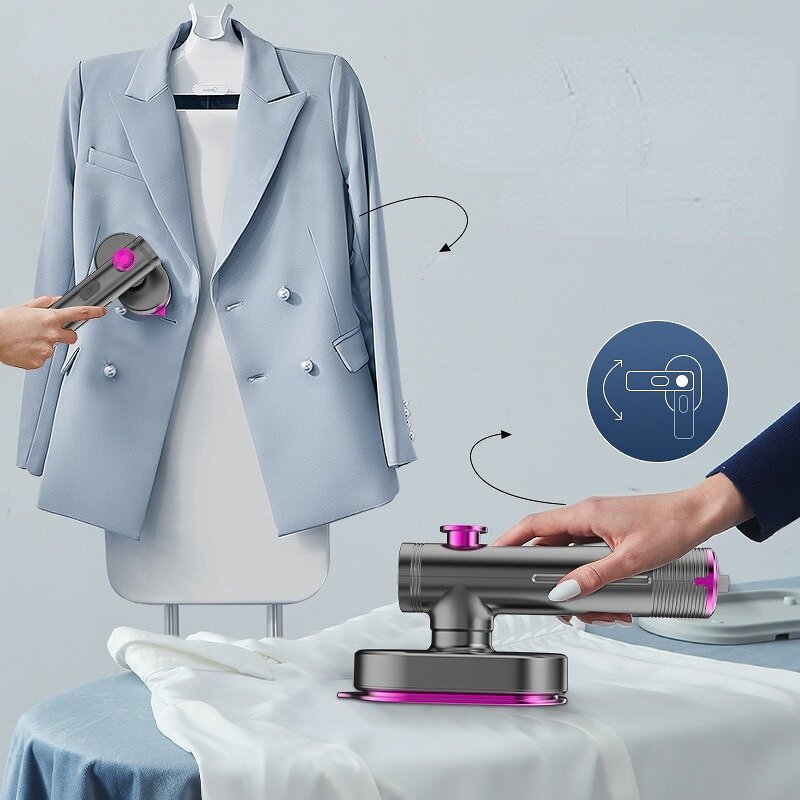 Travel Steam Iron Supplier - Portable Mini Handheld Garment Steamer Household