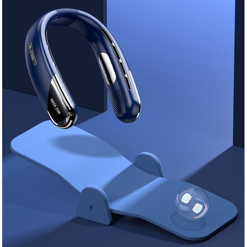 Neck Fan Supplier - Wearable Leafless 2000mAh Rechargeable USB