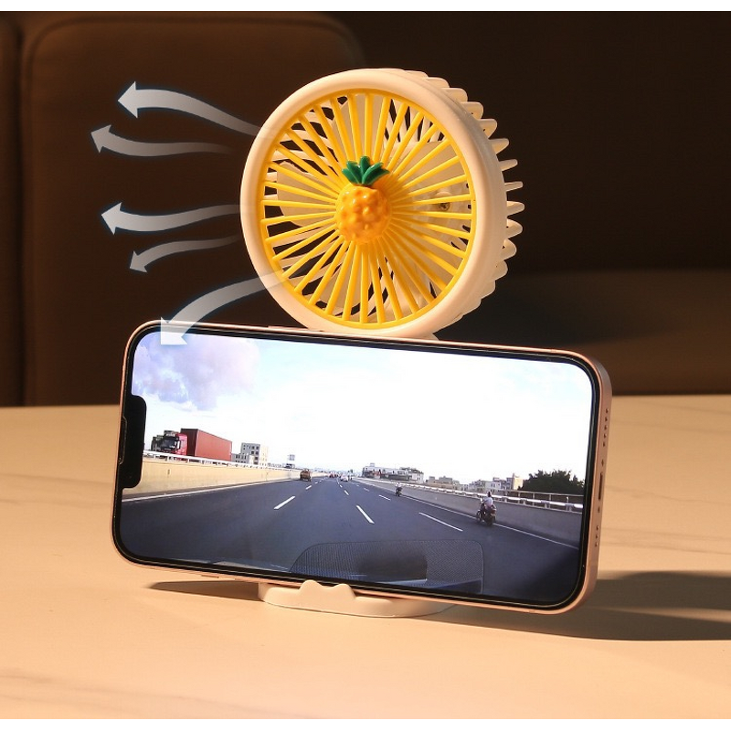 Summer Fan Factory - Rechargeable Portable Standing Mobile Handheld Cute