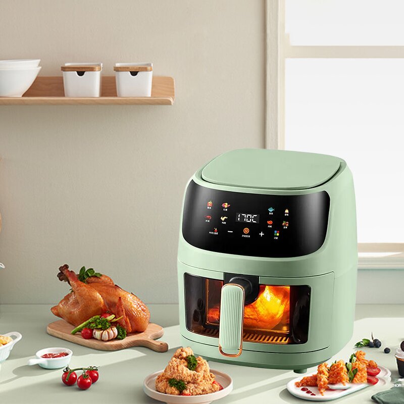 Smart Air Fryer Manufacturer - 8L Digital Electric Deep Fryer Oven