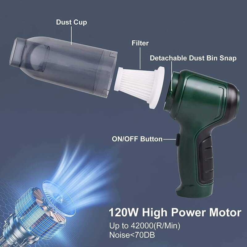 Carpet Vacuum Cleaner Factory - Rechargeable Portable Wash Dry Wet Car Cleaner