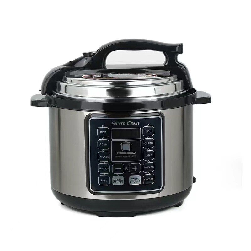 Pressure Cooker Manufacturer - 6L Electric Multipurpose Stainless Steel Digital