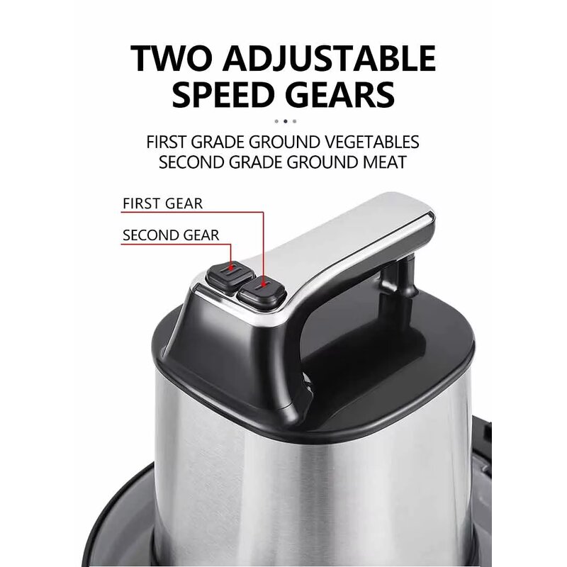 Electric Food Grinder Factory - French 6-Liter Stainless Steel Multifunctional