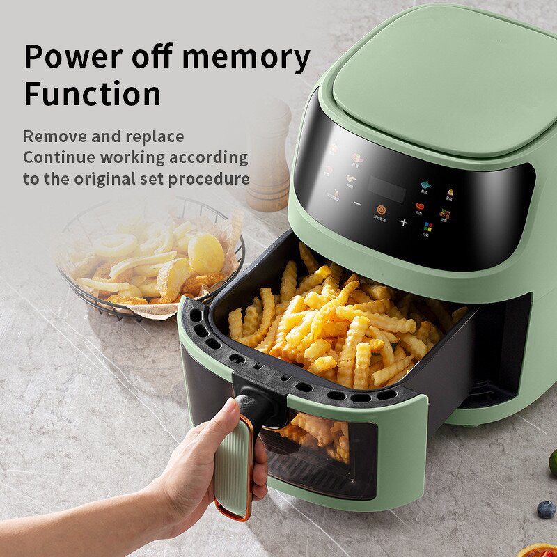 Smart Air Fryer Manufacturer - 8L Digital Electric Deep Fryer Oven