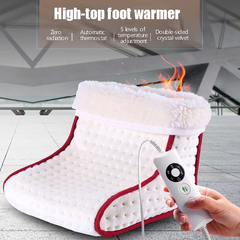 Electric Foot Warmer Factory - Heated 5 Modes Washable Massager Cushion