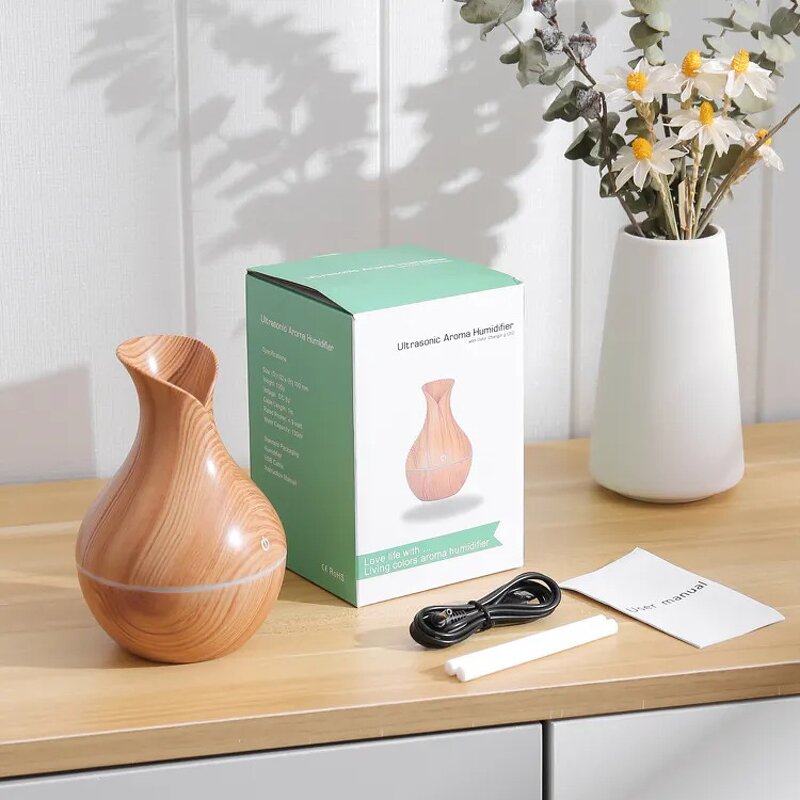 Ultrasonic Humidifier Supplier - 130ml Aroma Diffuser with Humidification Sterilization