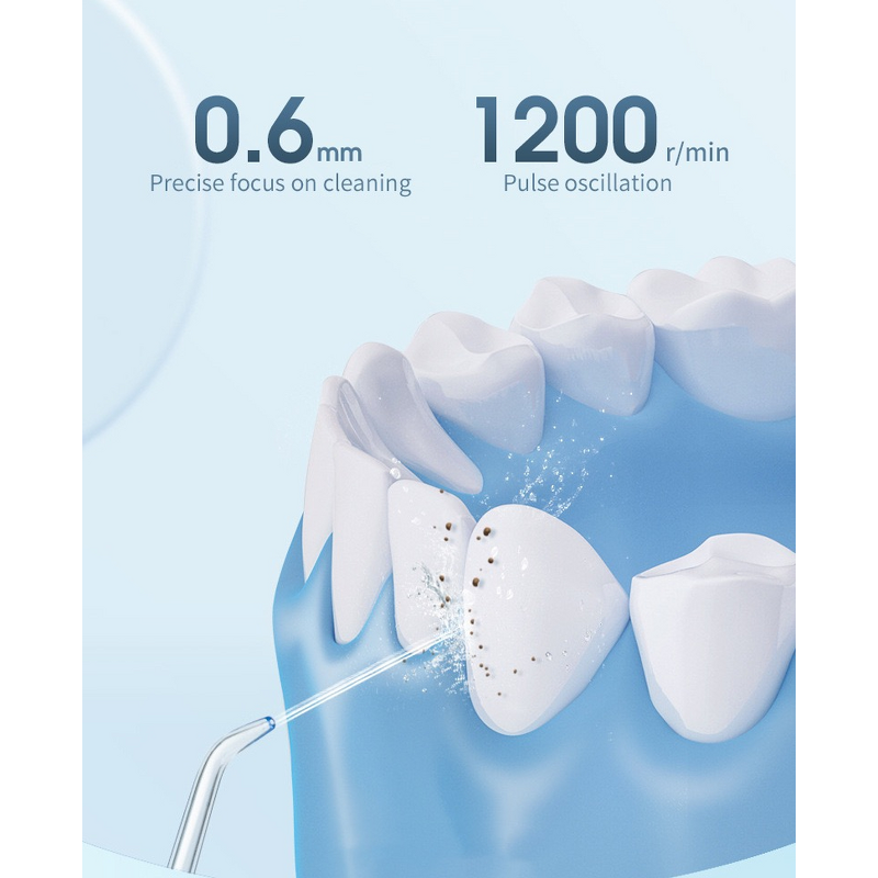 Water Dental Flosser Manufacturer - USB Charged 300ML 3 Modes Cordless