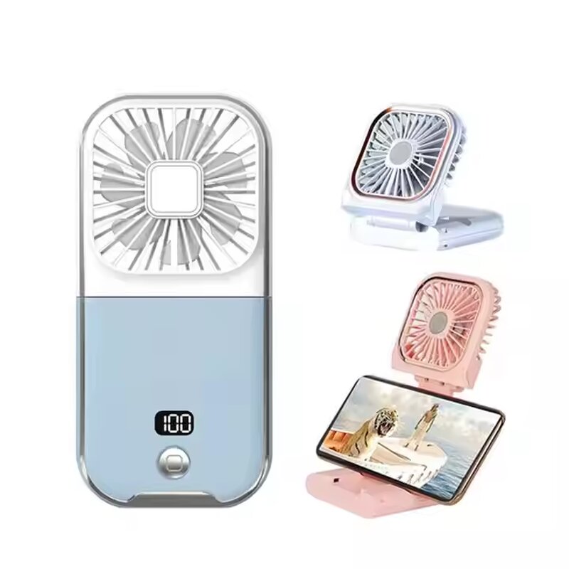 Hanging Neck Fan Factory - USB Charging 3000mAh Foldable Three-Speed