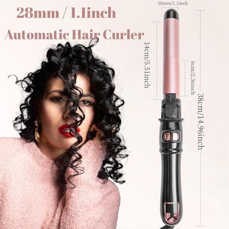 Hair Curler Manufacturer - Professional Automatic Ceramic Curling Wand 28MM