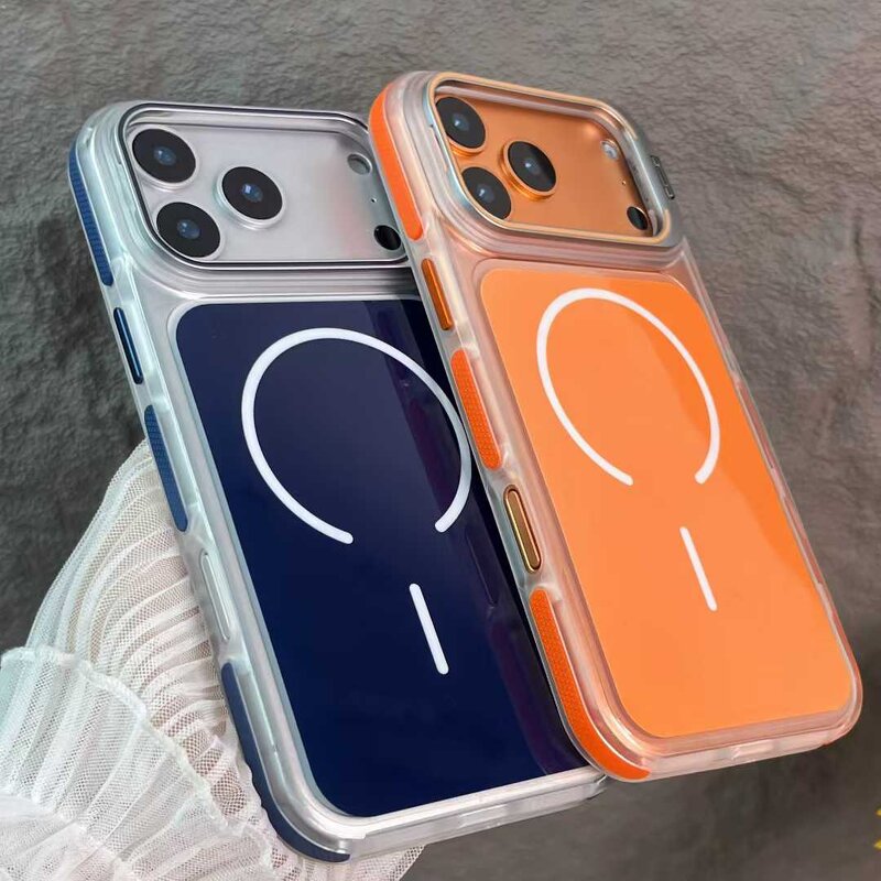 iPhone Case Manufacturer - Strong Magnetic TPU PC Luxury Metal Camera Cover