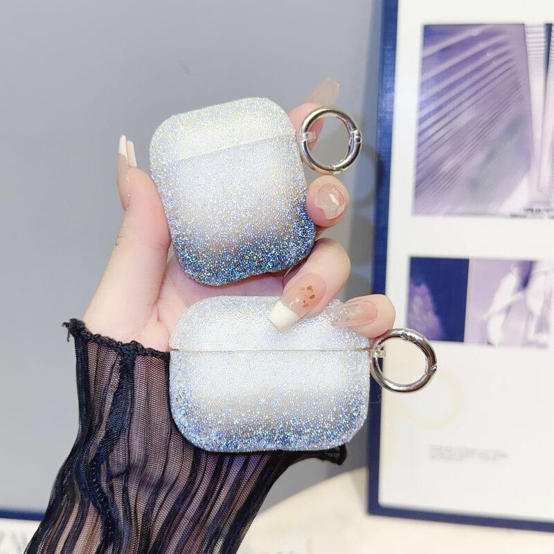 Earphone Case Manufacturer - TPU Protective Glitter Bling for Apple Wireless Earphones