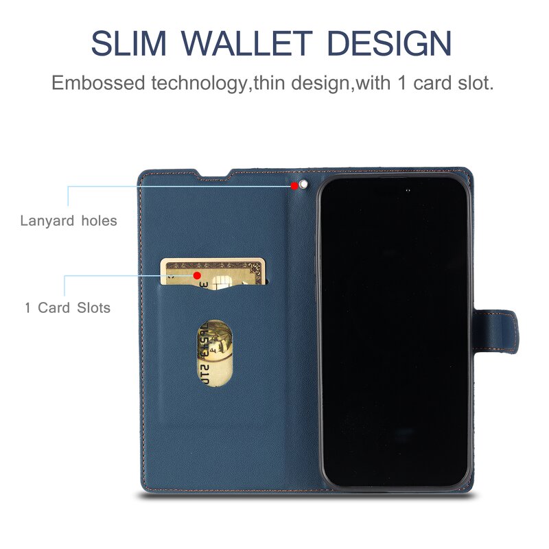 Leather Phone Case Manufacturer - Custom Business Card Holder for Redmi Xiaomi