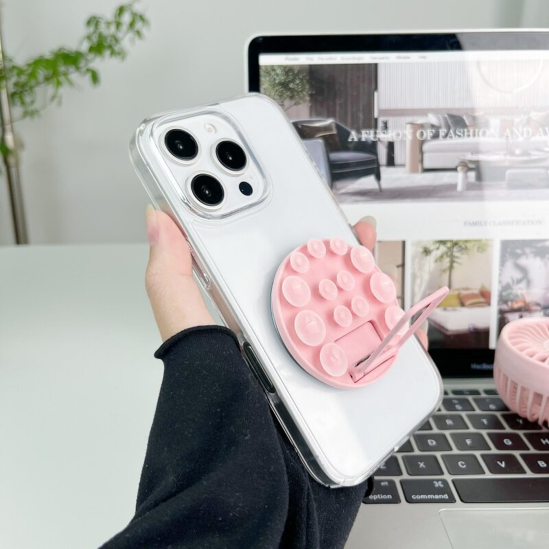 Silicone Suction Cup Stand Manufacturer - Adhesive Mount Multi-Purpose for iPhone Pro Max