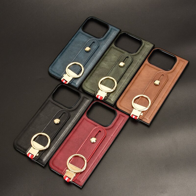 Ring Stand Phone Case Manufacturer - PU+PC Shockproof Wallet for Pixel Pro Fold