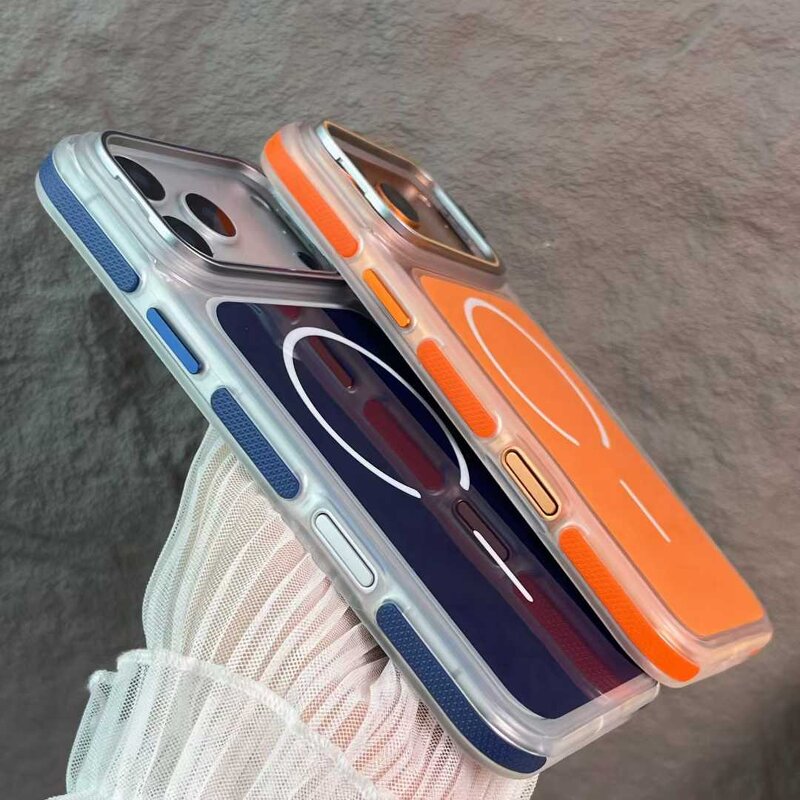 iPhone Case Manufacturer - Strong Magnetic TPU PC Luxury Metal Camera Cover