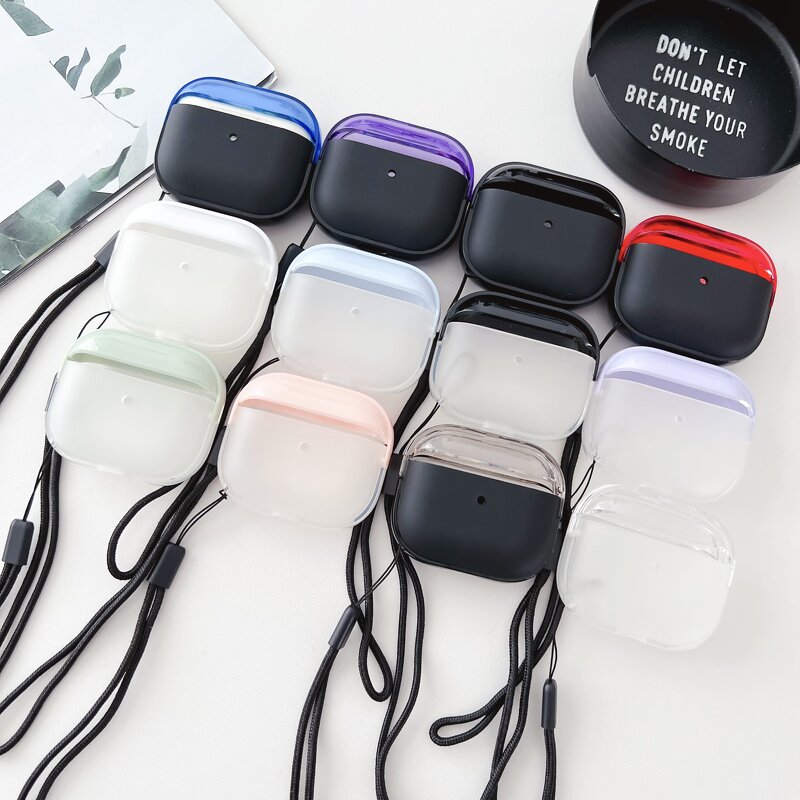 Headphone Cover Factory - TPU+PC with Wrist Strap Colorful New Arrived