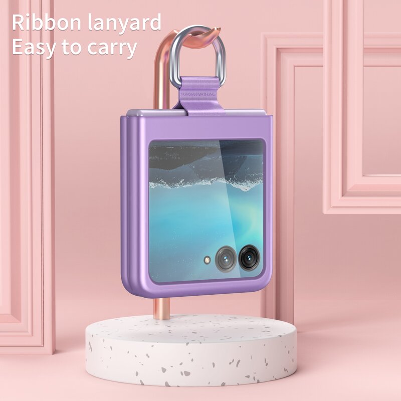 Smartphone Case Factory - PC Case with Finger Ring for Motorola Razr Samsung