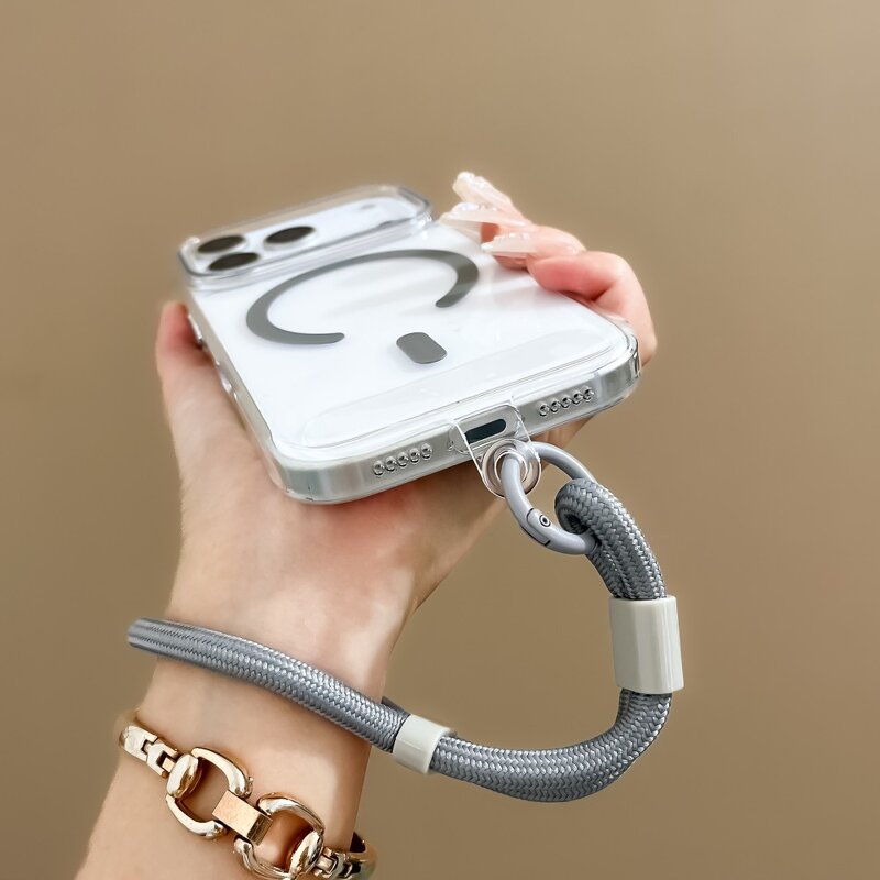 Strap Phone Case Factory - Clear Magnetic Fashion Lanyard for iPhone