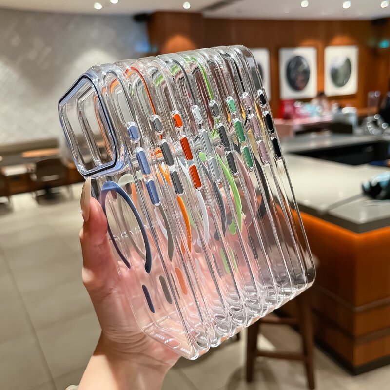 PC Magnetic Case Manufacturer - Clear Shockproof Wireless Charging for iPhone