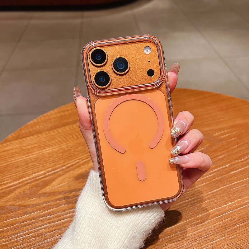 Clear Magnetic Case Supplier - PC Hard Anti Scratch Wireless Charge